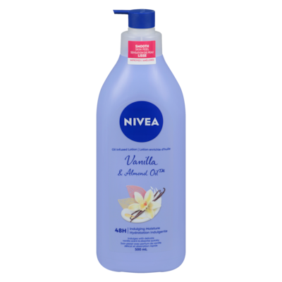 Nivea Lotion pour le corps infusée d’huile d’amande à la vanille 500 ml, 2,40 $/100ml