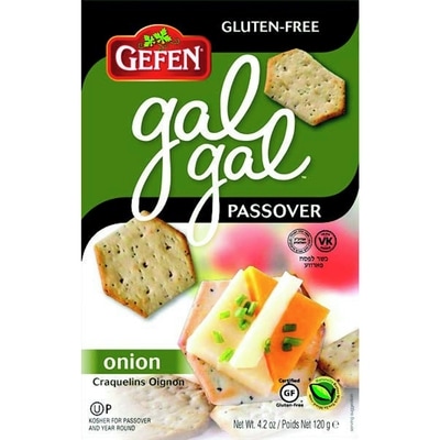 Gefen Crackers Gal Gal, oignon 119 g, 6,71 $/100g