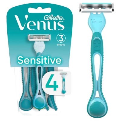 Gillette Rasoirs jetables Venus Simply 3 Sensible pour femmes, emb. de 4 4 ea, 3,50 $/1ch