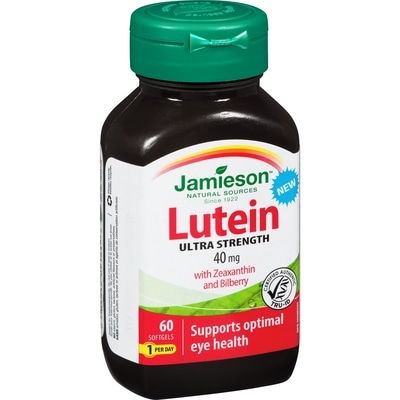 Lutein 40mg with Zeaxanthin & Bilberry