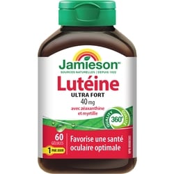 Jamieson Lutéine 40 mg Avec Zéaxanthine et Myrtille 60 ea, 0,36 $/1ch