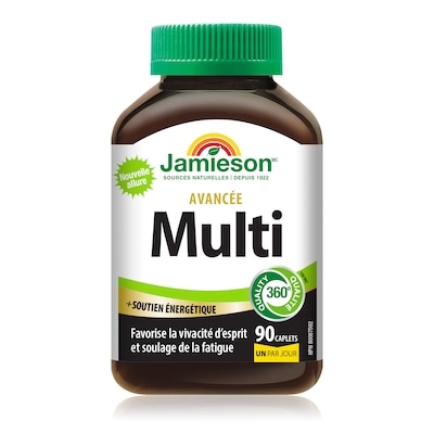 Jamieson Multi avancée + soutien énergétique 90 ea, 0,17 $/1ch