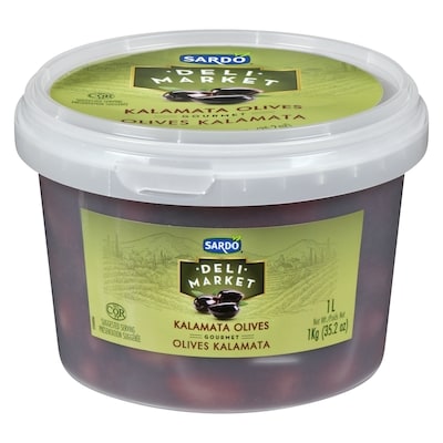 Sardo Olives Kalamata      1 l, $1.10/100ml