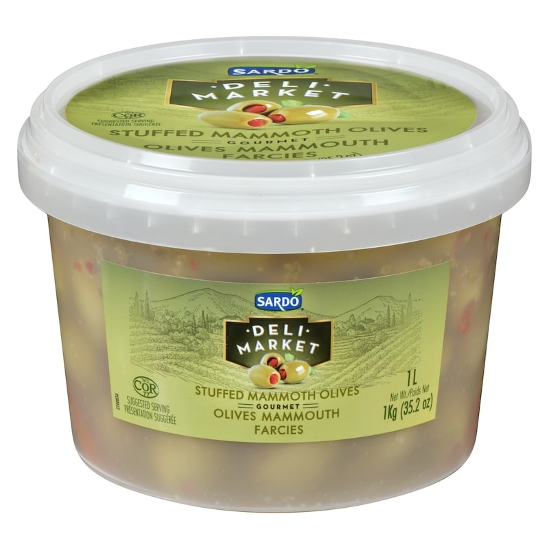 Stuffed Mammoth Olives