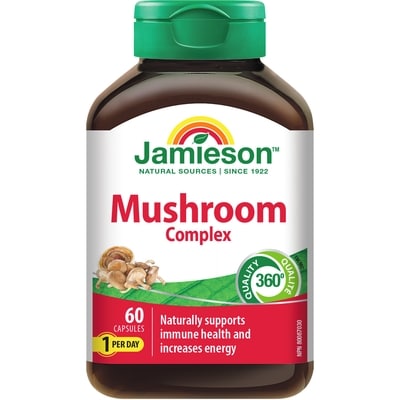 Jamieson Mushroom Complex 60 ea, $0.27/1ea