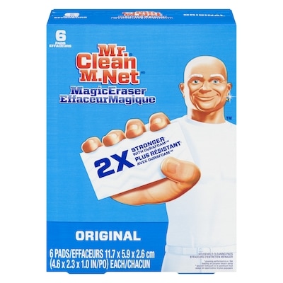 Mr. Clean Original Magic Eraser 6 ea, $1.58/1ea