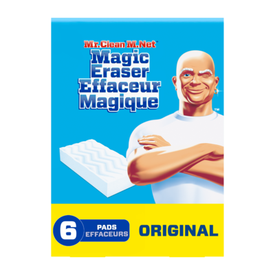M. Net Effaceur magique Original, coussins nettoyants avec Durafoam, 6 u 6 ea, 1,67 $/1ch