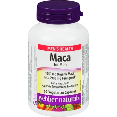 Webber Naturals Maca For Men 60 ea, $0.35/1ea