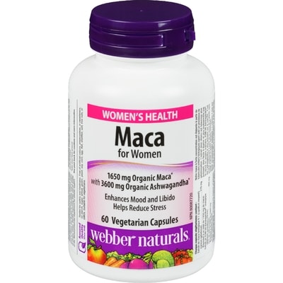 Webber Naturals Maca for Women 60 ea, $0.37/1ea