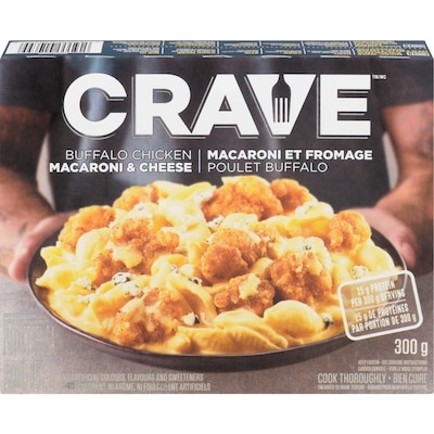 Crave Buffalo Chicken Mac & Cheese 300 g, $2.24/100g