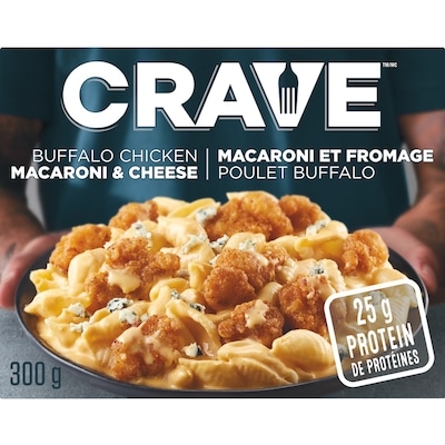 Crave Macaroni Et Fromage Poulet Buffalo 300 g, 1,17 $/100g