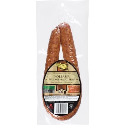 Harvest Hrvst Saucisson Kolbassa 300 g, 3,00 $/100g