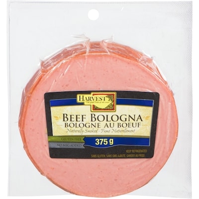 Harvest Beef Bologna 375 g, $2.13/100g