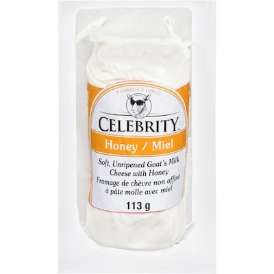 Celebrity Goat Cheese, Honey 113 g, $7.07/100g