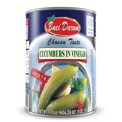 Bnei Darom Cucumber in Vinegar 560 g, $0.71/100g