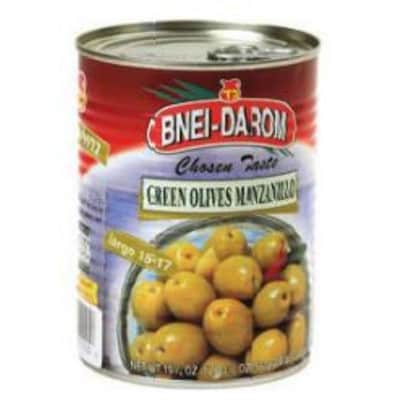 Bnei Darom Manzanillo Green Olives 560 g, $1.07/100g