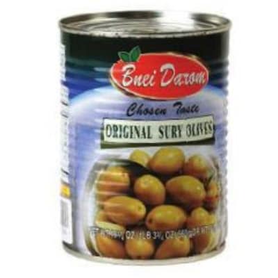 Bnei Darom Olives Sury concassées 560 g, 1,34 $/100g