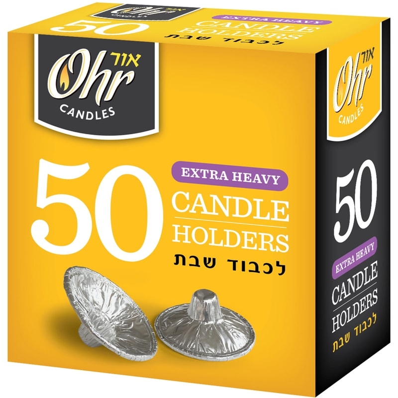 Candle Holders Extra Heavy 50-pack