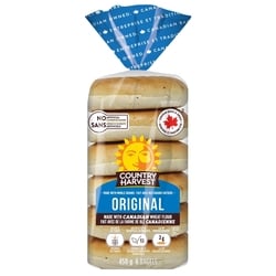 Country Harvest Original Bagels 450 g, $0.95/100g