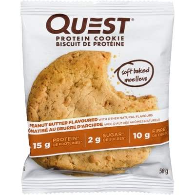 Quest Protein, Peanut Butter Cookie 58 g, $9.47/100g