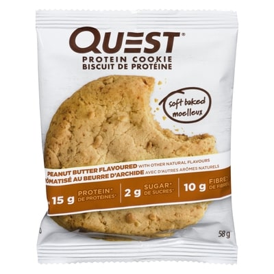 Quest Protein, Peanut Butter Cookie 58 g, $9.97/100g