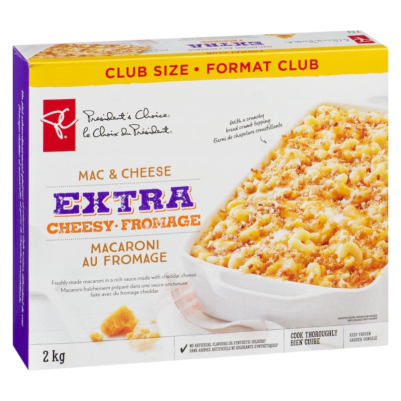 Extra Cheesy, Mac & Cheese, Club Size