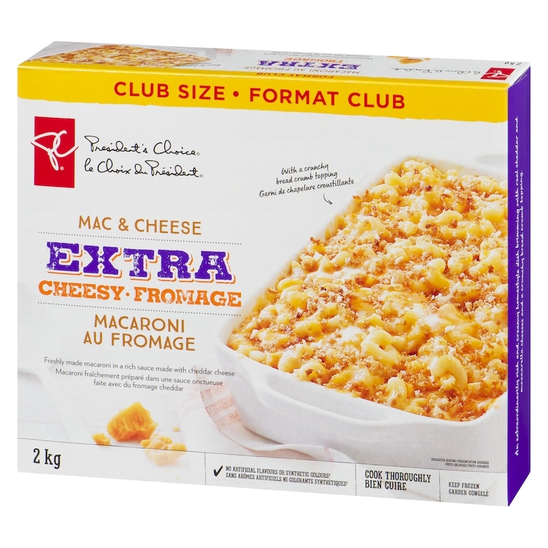 Extra Cheesy, Mac & Cheese, Club Size