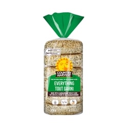 Country Harvest Everything Bagel 450 g, $0.95/100g