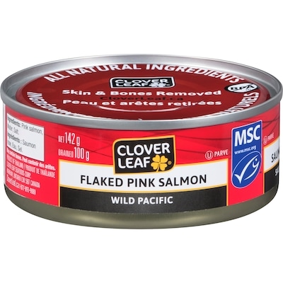 Clover Leaf Pink Salmon Wild Pacific 142 g, $2.81/100g