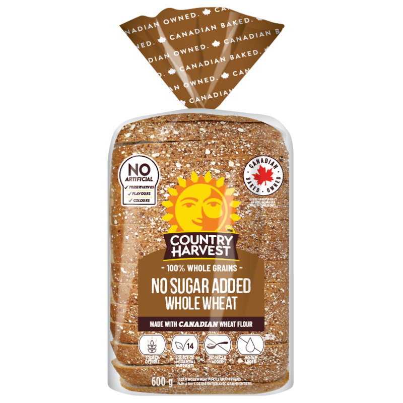 No Sugar Whole Wheat