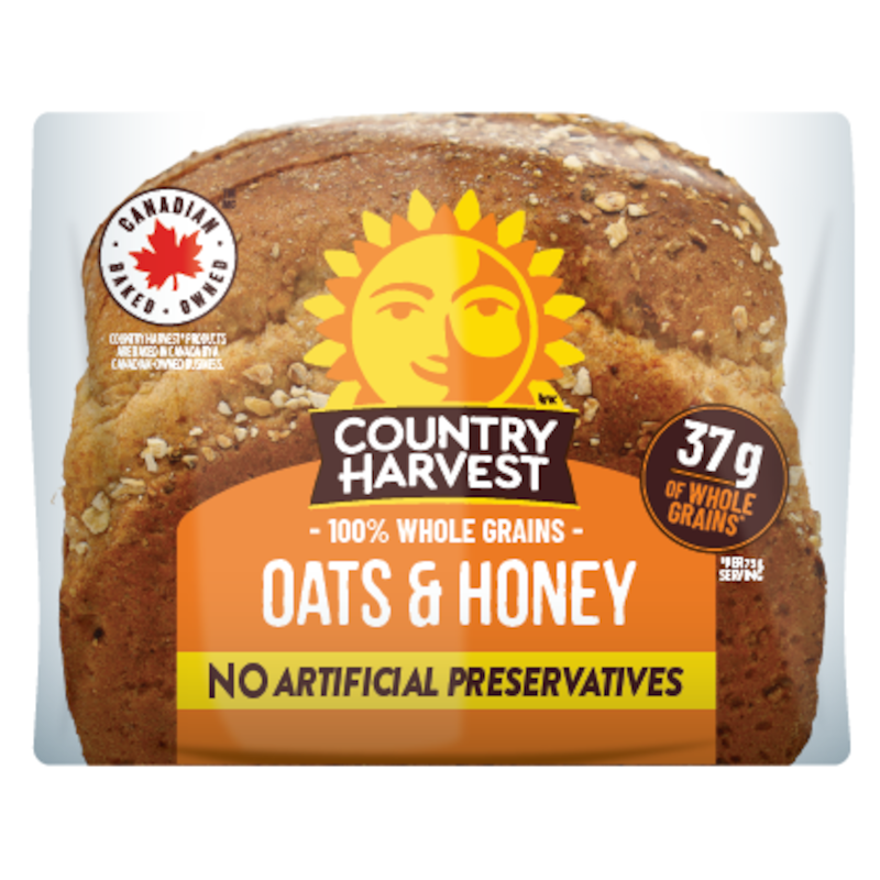 Oat & Honey Whole Wheat Bread