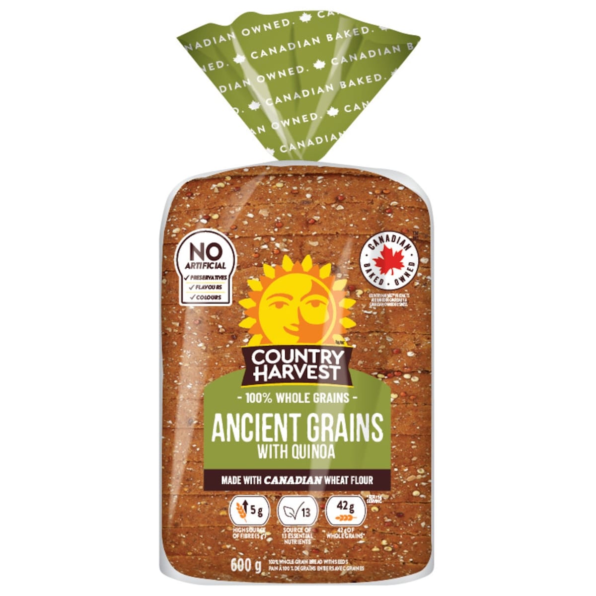 Country Harvest Ancient Grains with Red Fife Bread