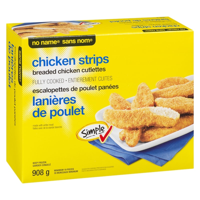 Breaded Chicken Cutlettes Chicken Strips