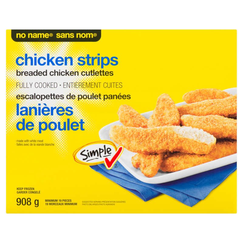 Breaded Chicken Cutlettes Chicken Strips