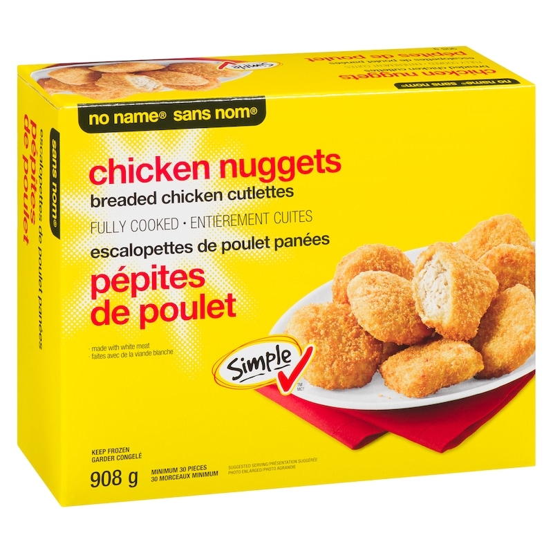 Fully Cooked, Breaded Chicken Nuggets Cutlettes