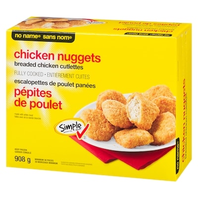 Fully Cooked, Breaded Chicken Nuggets Cutlettes