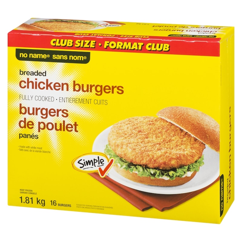 Chicken Burger, Club Pack