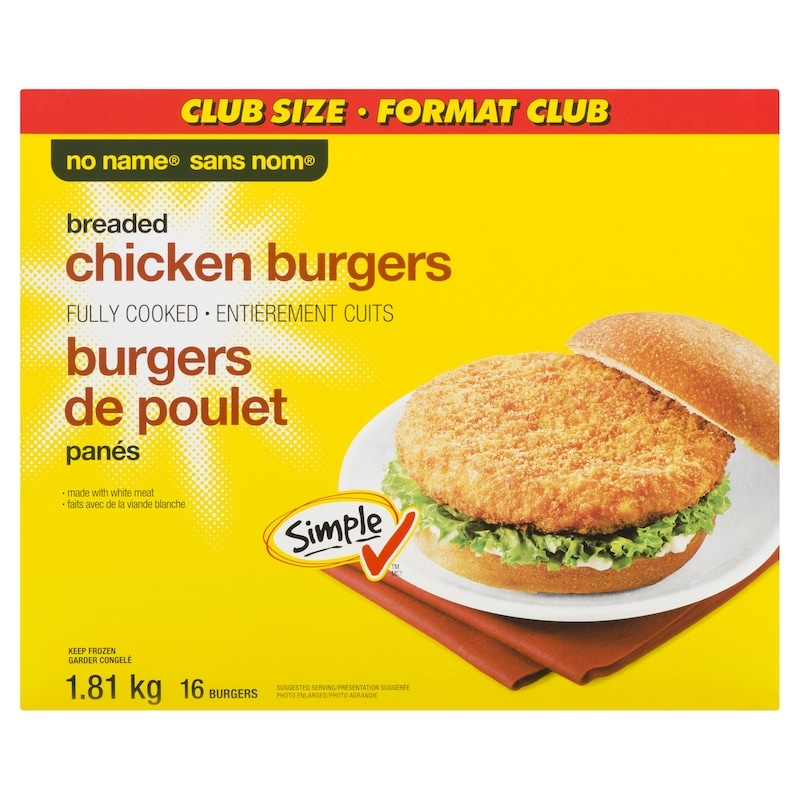 Chicken Burger, Club Pack