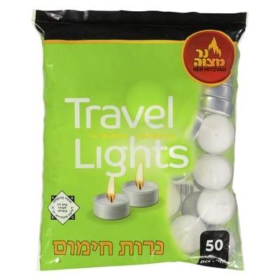 null Travel Lights For Shabbos And Yom Tov 50x1.0 ea, $0.13/1ea