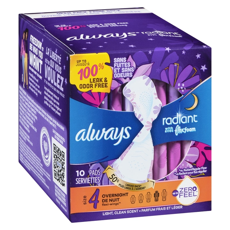 Radiant Pads Overnight Wing