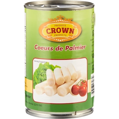 Crown Prince Cœurs de palmier entiers Crown casher 400 ml, 1,00 $/100ml