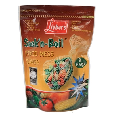 Lieber’s Liebers Sack N Boil Sac Legume 1 ea, 5,00 $/1ch