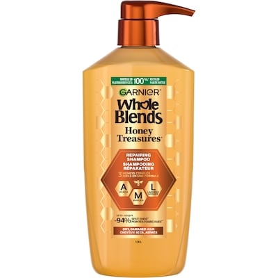 Garnier Shampoing Whole Blends trésors de miel 1180 ml, 1,65 $/100ml