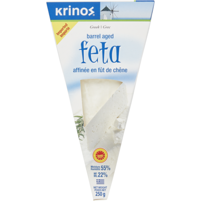 Krinos Krinos Fromage Feta Grq Age Brl 250 g, 3,60 $/100g