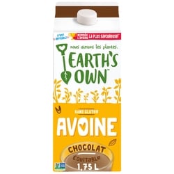 Earth’s Own Sans gluten Boisson à l’avoine Chocolat 1.75 l, 0,23 $/100ml