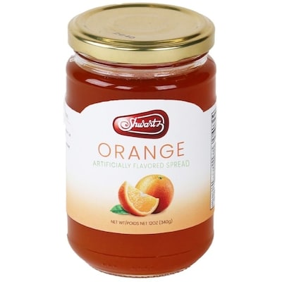 Shwartz Confiture d'Oranges 340 g, 2,20 $/100g