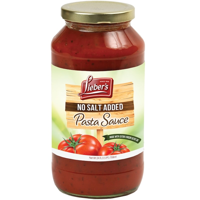Pasta Sauce, No Salt Added