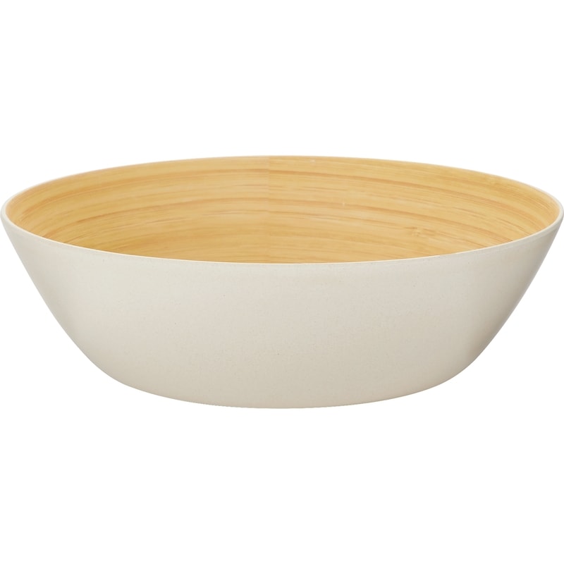 Bamboo Look Bowl Large