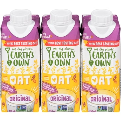 Earth's Own Oat Beverage, Original  3x250.0 ml, $0.67/100ml