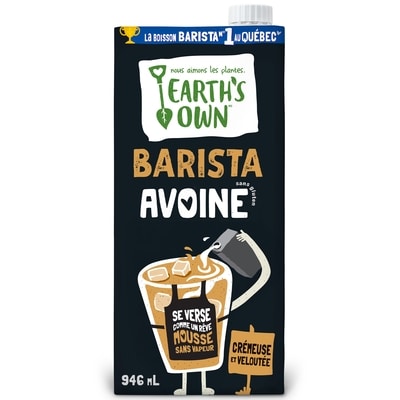 Earth’s Own Boisson à l’avoine Barista 946 ml, 0,53 $/100ml